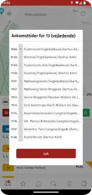Midttrafik live android App screenshot 3
